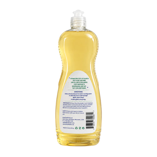 Kind Stuff biodegradable dishwashing liquid for South African homes