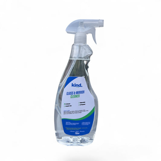 Kind Stuff glass and mirror cleaner for streak-free surfaces